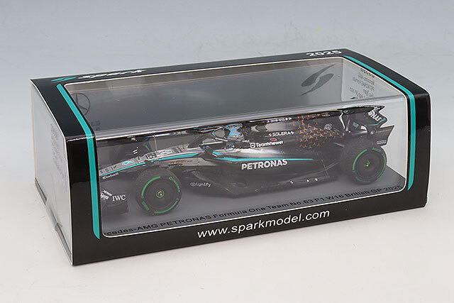 1/43 Mercedes-AMG ペトロナスF1 W11 #63 G.ラッセル スパーク 1/43 メルセデス AMG ペトロナス W16 2025 F1 イギリスGP #63