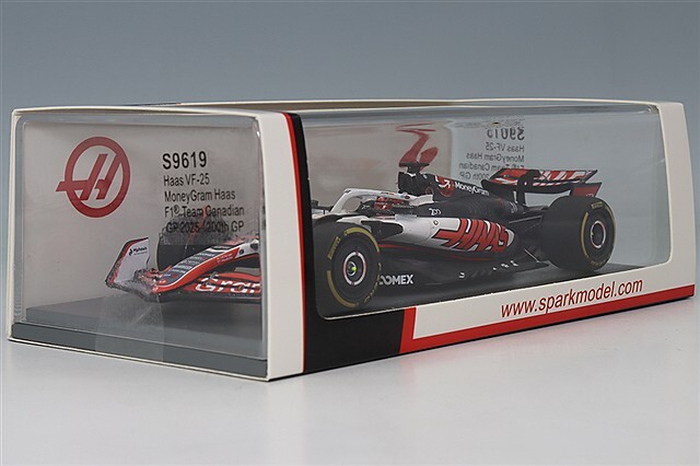 ミニカー Haas VF-25 MoneyGram Haas F1 Team 2025 1/43 Spark Haas VF-25 No.87 MoneyGram Haas F1 Team Japanese GP