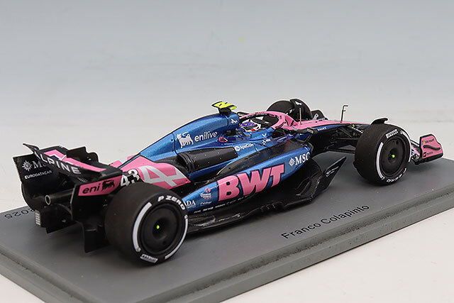 スパーク 1/43 BWT アルピーヌ A525 2025 F1 エミリアロマーニャGP #43