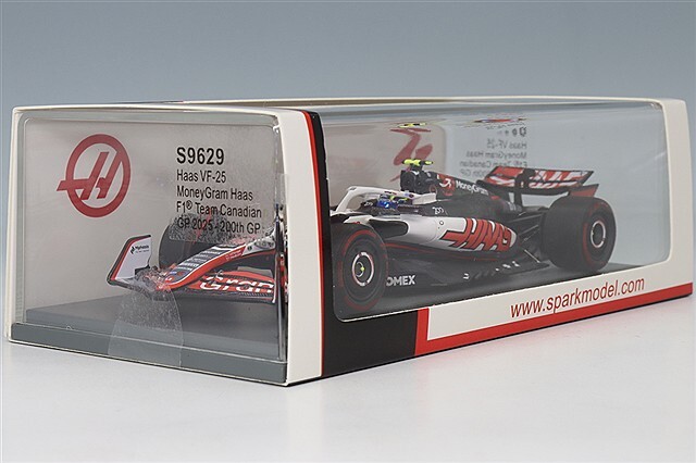 スパーク 1/43 マネーグラム ハース VF-25 2025 F1 カナダGP #87 O