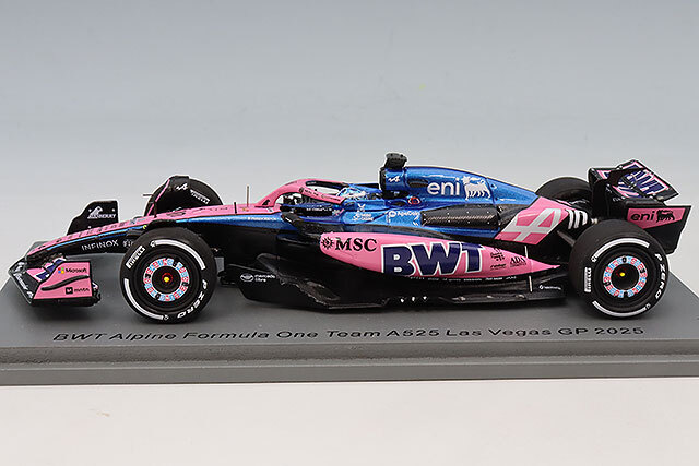 スパーク 1/43 アルピーヌ A525 BWT アルピーヌ F1チーム ラスベガスGP