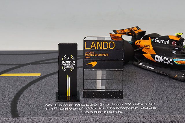 スパーク 1/43 マクラーレン MCL39 F1ドライバーズチャンピオン 2025
