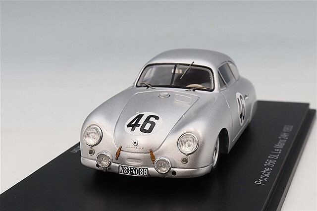 スパーク 1/43 ポルシェ 356 1953 ルマン24H #46 G.オリヴィエ/E.マルタン