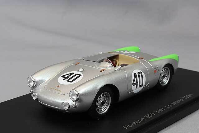 スパーク 1/43 ポルシェ 550 1954 ルマン24H #40 R.v.フランケンベルク