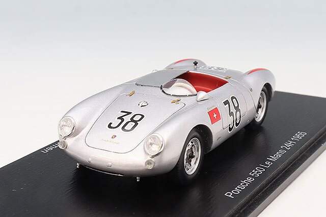 スパーク 1/43 ポルシェ 550 ルマン24H 1955 #38 W.リンゲンベルク/H