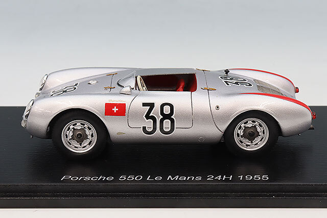 スパーク 1/43 ポルシェ 550 ルマン24H 1955 #38 W.リンゲンベルク/H