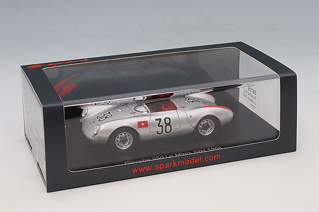 スパーク 1/43 ポルシェ 550 ルマン24H 1955 #38 W.リンゲンベルク/H