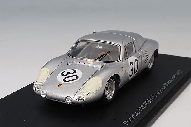 スパーク 1/43 ポルシェ 718 RS61 クーペ 1961 ルマン24H #30 J.ボニエ