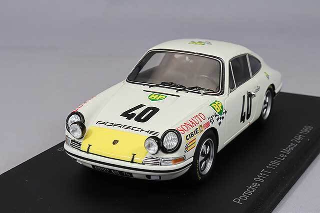 スパーク 1/43 ポルシェ 911T 1969 ルマン24H 11位 #40 G.Chasseuil