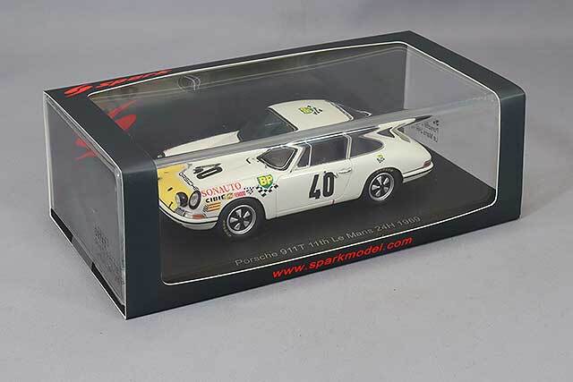 スパーク 1/43 ポルシェ 911T 1969 ルマン24H 11位 #40 G.Chasseuil