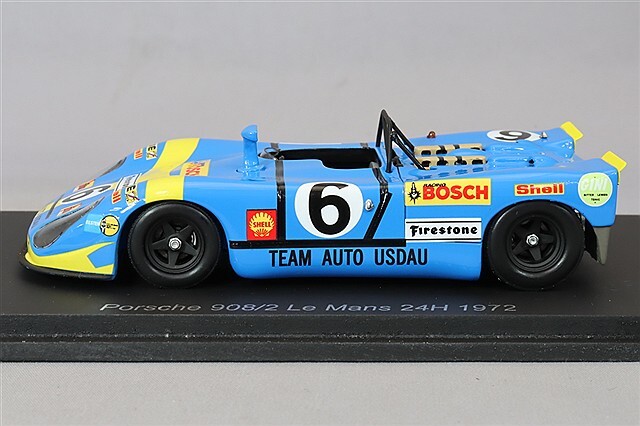 スパーク 1/43 ポルシェ 908/2 1972 ルマン24H #6 H.クラウゼ/H-D