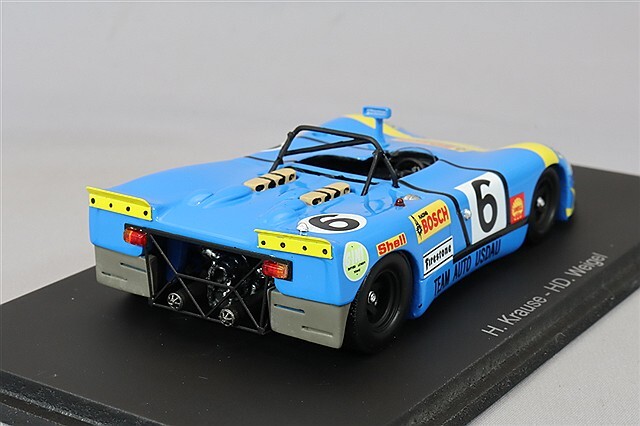 スパーク 1/43 ポルシェ 908/2 1972 ルマン24H #6 H.クラウゼ/H-D スパーク 1/43 ポルシェ 908/2 1972 ルマン24H #6 H.クラウゼ/H-D
