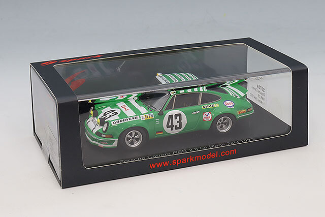 スパーク 1/43 ポルシェ カレラ RSR 2.8 ルマン24H 1973 #43 G