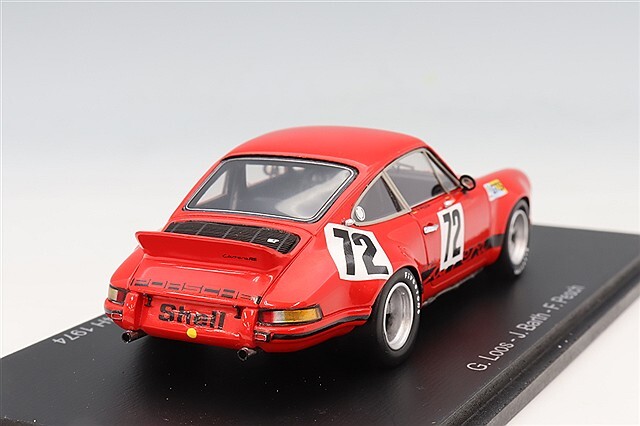 スパーク 1/43 ポルシェ カレラ 2.8 RSR 1974 ルマン24H #72 J.バルト