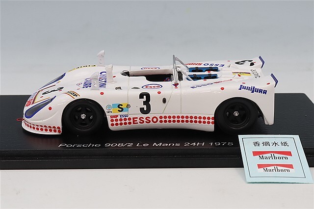 スパーク 1/43 ポルシェ 908/2 1975 ルマン24H #3 C.Poirot / G.Ortega