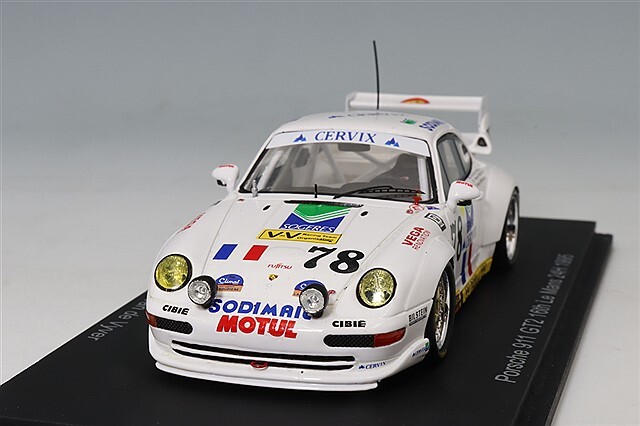 1/43 ポルシェ　GT2 スパーク 1/43 ポルシェ 911 GT2 1995 ルマン24H 16位 #78 D.Ortion