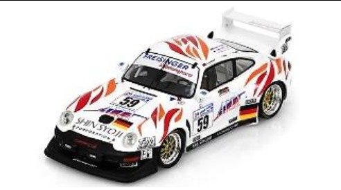 1/43 ポルシェ　GT2 ☆予約品☆ スパーク 1/43 ポルシェ 911 GT2 2000 ルマン 24H