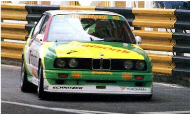 ☆予約品☆ スパーク 1/43 BMW E30 M3 マカオギアレース 1991 #7 J