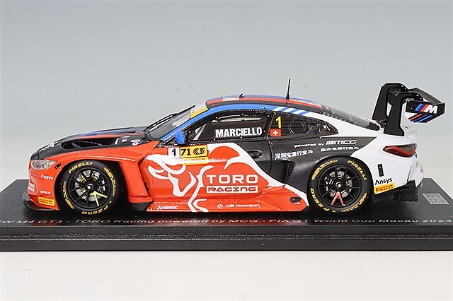 スパーク 1/43 BMW M4 GT3 TOROレーシング powered by MCG 2024 FIA GT