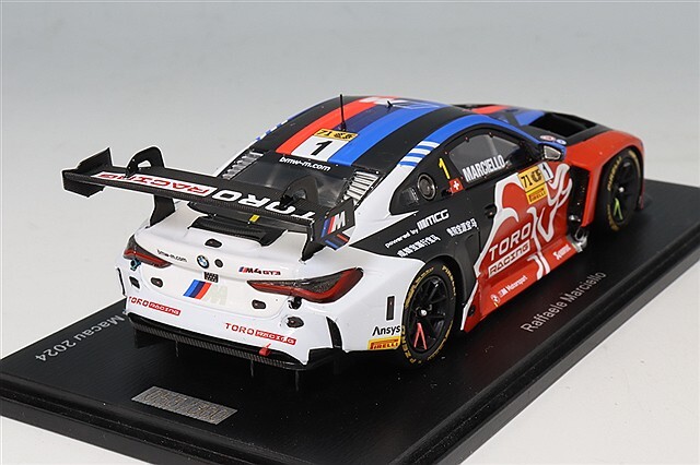 スパーク 1/43 BMW M4 GT3 TOROレーシング powered by MCG 2024 FIA GT
