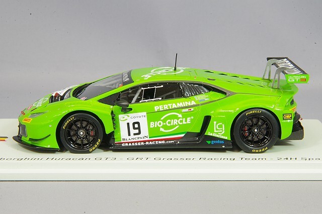 スパーク 1/43 ランボルギーニ ウラカン GT3 2018 スパ24H #19
