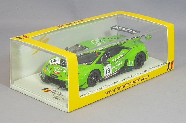 スパーク 1/43 ランボルギーニ ウラカン GT3 2018 スパ24H #19