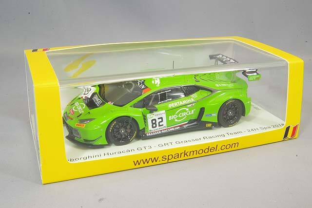 スパーク 1/43 ランボルギーニ ウラカン GT3 GRT グラッサー 2018 スパ