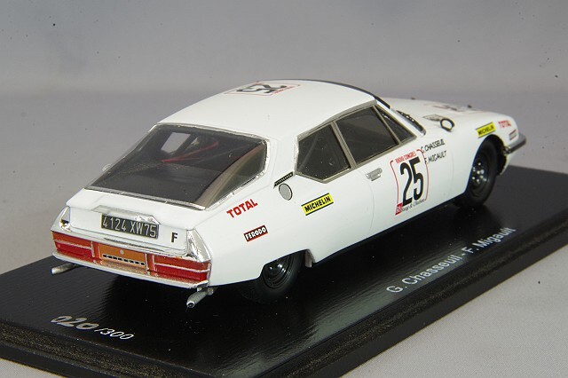 スパーク 1/43 シトロエン SM 1974 スパ24H #25 G.シャスイユ/F.ミゴール