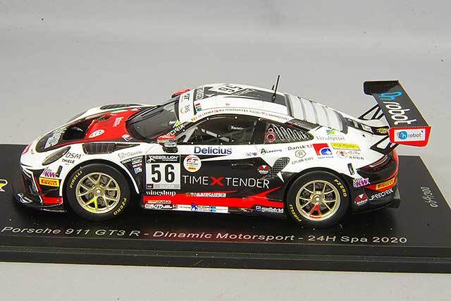 スパーク 1/43 ポルシェ 911 GT3R 2020 スパ24H #56 A.リッツォーリ