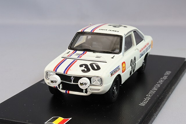 スパーク 1/43 マツダ R100 (ファミリア ロータリークーペ) M10A 1969