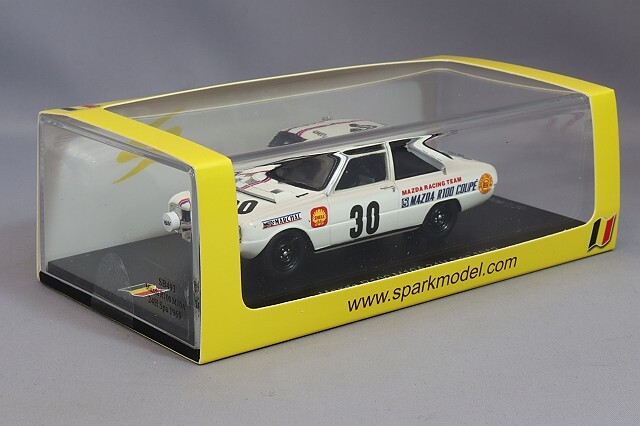 ミニカー　YONEZAWA TOYS マツダ ファミリア ロータリークーペ FAMILIA ROTARY COUPE 1/43 -100周年限定モデル-