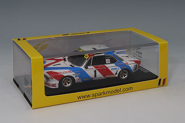 スパーク 1/43 BMW 3.0 Csi 1975 スパ24H #1 A.Peltier / M.Demol