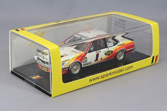 スパーク 1/43 BMW 635 Csi 1983 スパ24H #1 U.Grano/H.ケレナース/J