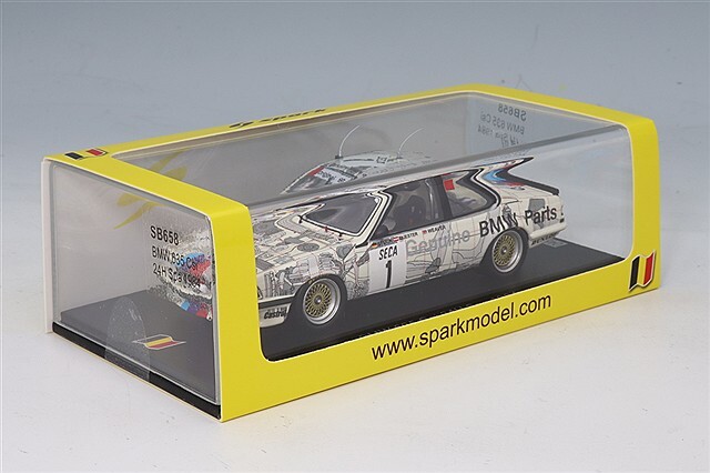 スパーク 1/43 BMW 635 Csi 1984 スパ24H #1 D.クエスター/H-J