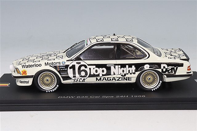 スパーク 1/43 BMW 635 Csi 1986 スパ24H #16 J.M.マーティン/P