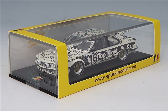 スパーク 1/43 BMW 635 Csi 1986 スパ24H #16 J.M.マーティン/P
