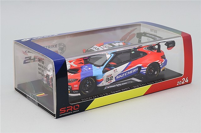 スパーク 1/43 BMW M4 GT3 Team WRT 2024 スパ24H 3位 #32 D