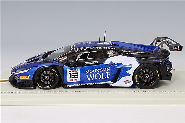 1/43 ランボルギーニ ウラカンGT3 EVO.2 スパ2024 スパーク 1/43 ランボルギーニ ウラカン GT3 Evo.2 ニュル 24h