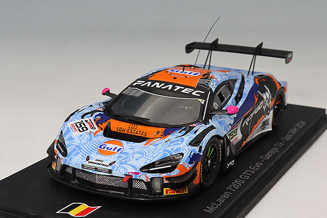 スパーク　1/43 マクラーレン 720S GT3 エボ　#100 スパーク 1/43 マクラーレン 720S GT3 EVO No.100 Team RJN 3rd