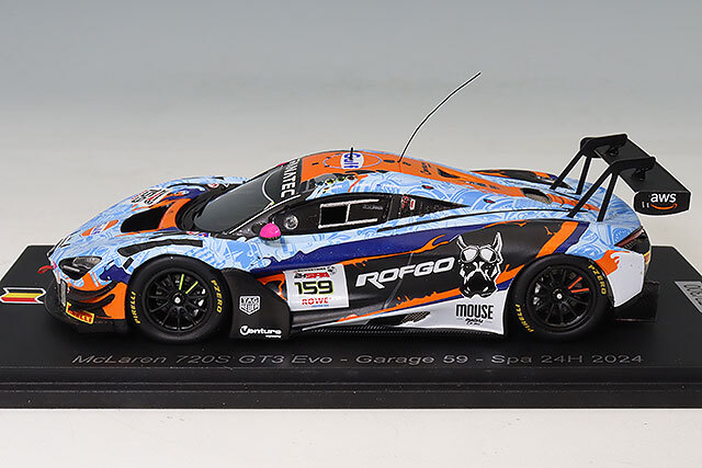スパーク　1/43 マクラーレン　720S GT3 エボ　#158 スパーク 1/43 マクラーレン 720S GT3 エボ #158 スパーク 1/43