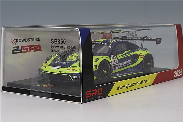 ミニカー 1/43 Rutronik Racing Porsche 911 GT3 R スパーク 1/43 ポルシェ 911 GT3R (992) 