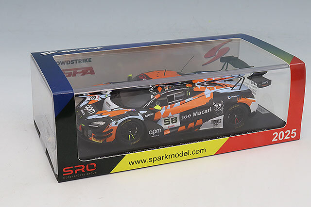 スパーク 1/43 マクラーレン 720S GT3 EVO 