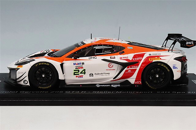 スパーク 1/43 シボレー コルベット Z06 GT3R Steller Motorsport 2025