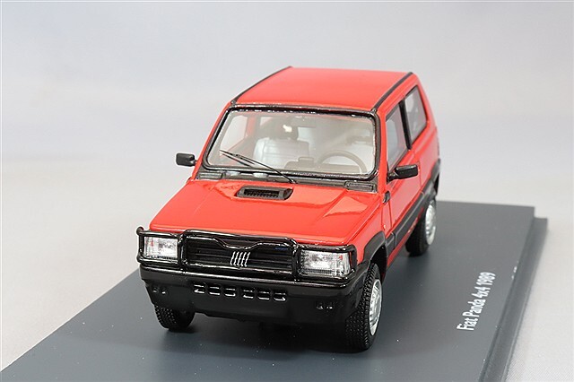 シュコー PRO.R43 1/43 フィアット パンダ 4x4 1989 レッド 【レジン製】