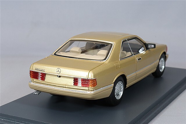 シュコー PRO.R 1/43 メルセデスベンツ 560 SEC 1989 ゴールド