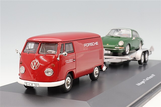 シュコー 1/43 フォルクスワーゲン T1 ボックスバン ”ポルシェ