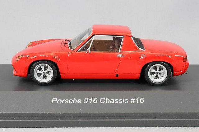 シュコー PRO.R43 1/43 ポルシェ 916 シャーシNo.16 【レジン製】