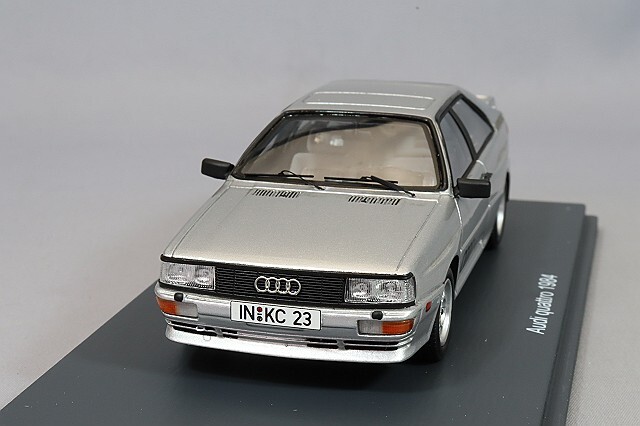 シュコー PRO.R43 1/43 アウディ クワトロ 1984 シルバー