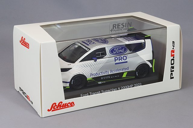 ミニカー　1/43 Ford Transit SuperVan 4 2000HP 2022 「PRO.R43シリーズ」 [450935400] 1/43 Schuco 2022 Ford Transit SuperVan 4 Car Model