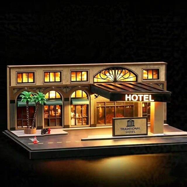 ☆予約品☆ 収蔵家 1/64 海外情景ジオラマ TRADITIONAL HOTEL ☆予約品☆ 収蔵家 1/64 海外情景ジオラマ TRADITIONAL HOTEL
